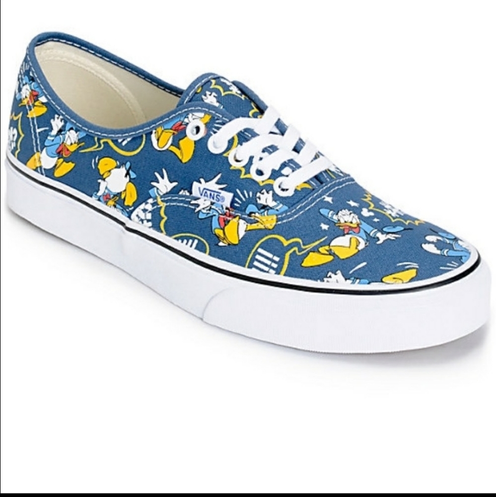 Disney donald duck vans size 11.5